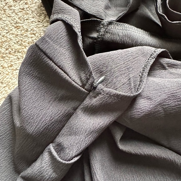 Amazon Black Wide-Leg Jumpsuit with Cross-Back Straps - Picture 6 of 6